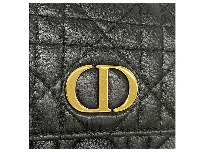 Christian Dior Black Leather Long Wallet - view 7