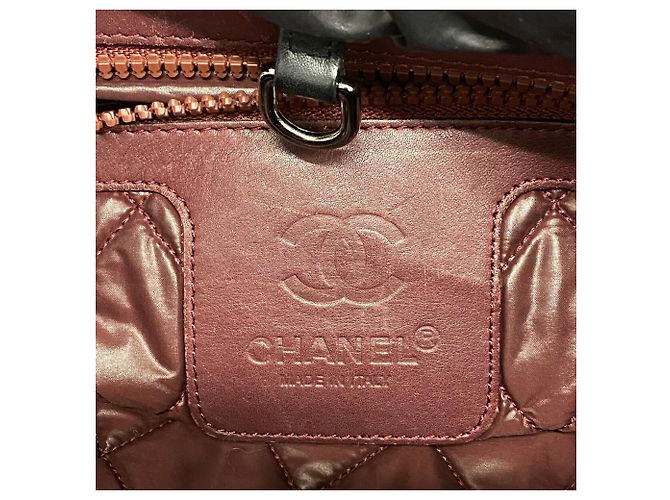 Bolso Tote Chanel Coco Cocoon de nailon negro - vista 5