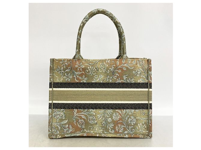 Christian Dior Book Tote in Moss Green Olivgrün - Ansicht 10