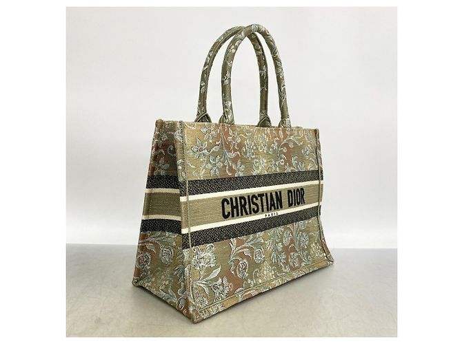 Christian Dior Book Tote in Moss Green Olivgrün - Ansicht 2