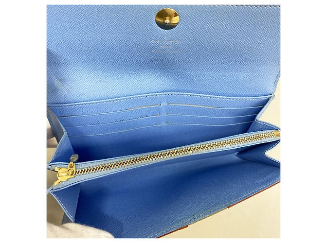 Louis Vuitton langes Portemonnaie in Raisin Bordeaux - Ansicht 3