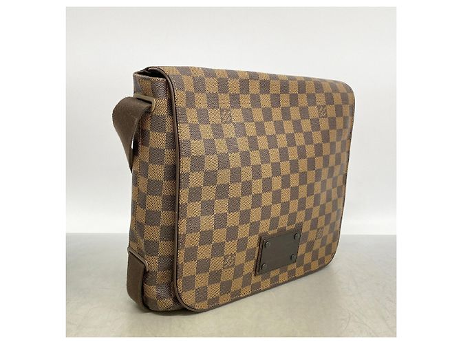Bolso de hombro Louis Vuitton Damier Brooklyn MM Damier ebene - vista 2