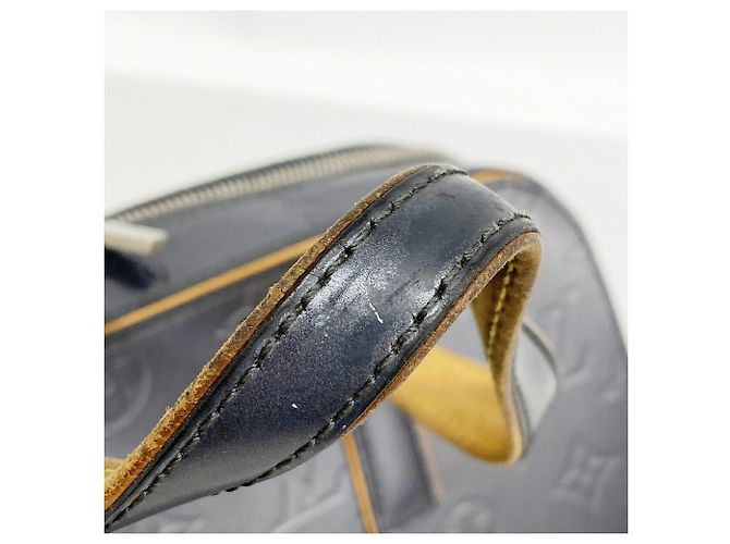 Borsa Louis Vuitton Monogram Mat Shelton Blu - vista 8