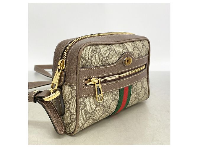 Bolsa de Ombro Gucci Ophidia Marrom - vista 2
