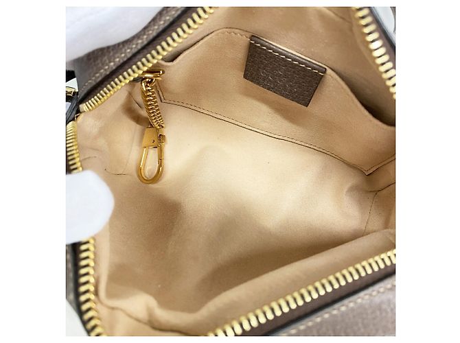 Bolsa de Ombro Gucci Ophidia Marrom - vista 4