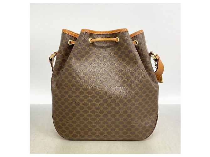 Céline Bolsa de Ombro Celine Macadam Marrom - vista 13