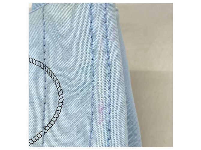 Saco Tote 2-Way Prada Canapa Canvas - vista 11