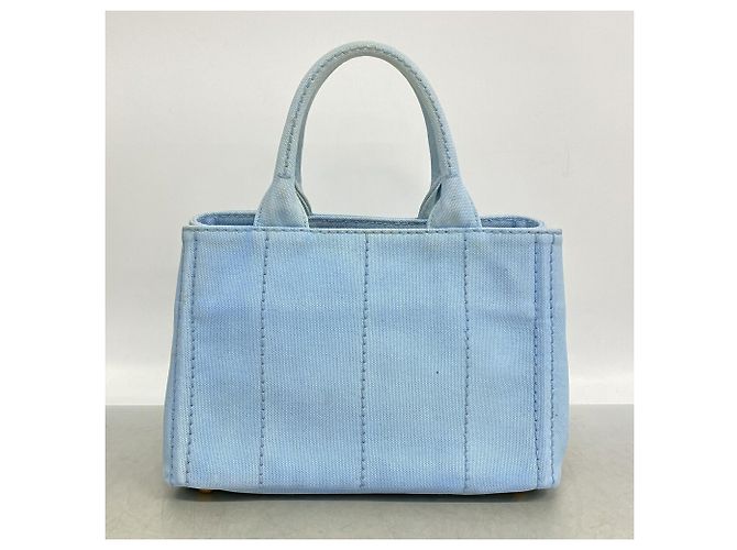 Saco Tote 2-Way Prada Canapa Canvas - vista 12