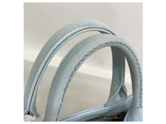 Saco Tote 2-Way Prada Canapa Canvas - vista 7