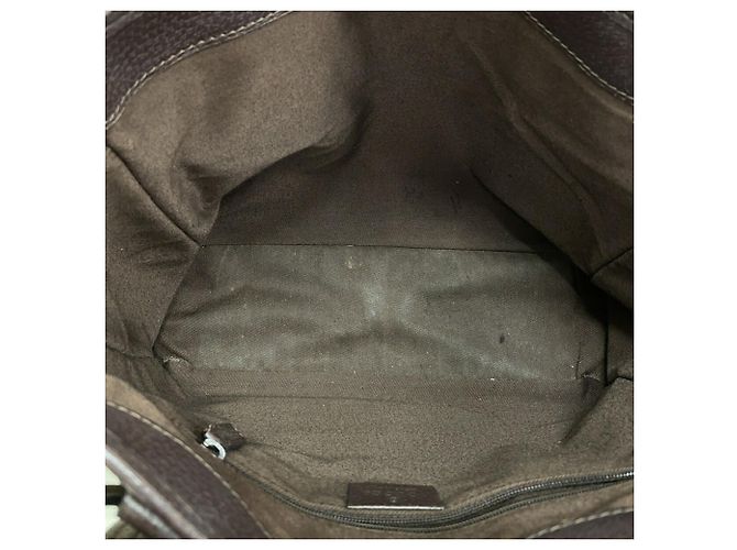 Borsa Gucci GG Canvas Marrone Beige - vista 4