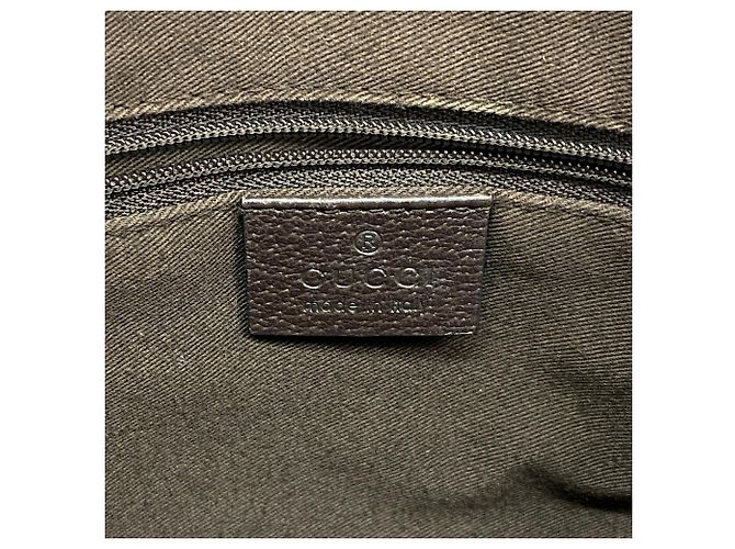 Borsa Gucci GG Canvas Marrone Beige - vista 5