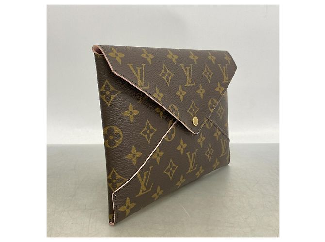 Borsa/Pochette Louis Vuitton Monogram Pochette Kirigami Marrone - vista 2