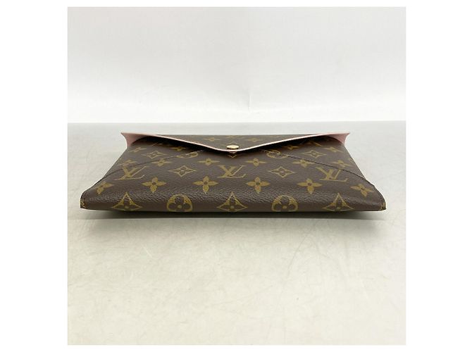 Borsa/Pochette Louis Vuitton Monogram Pochette Kirigami Marrone - vista 3