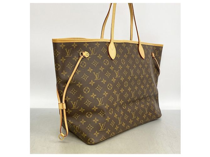 Louis Vuitton Monogram Neverfull GM Tote Bag Braun - Ansicht 2