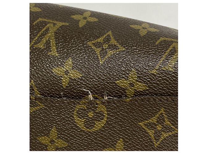 Bolso de hombro Louis Vuitton Monogram Saint Cloud Castaño - vista 10