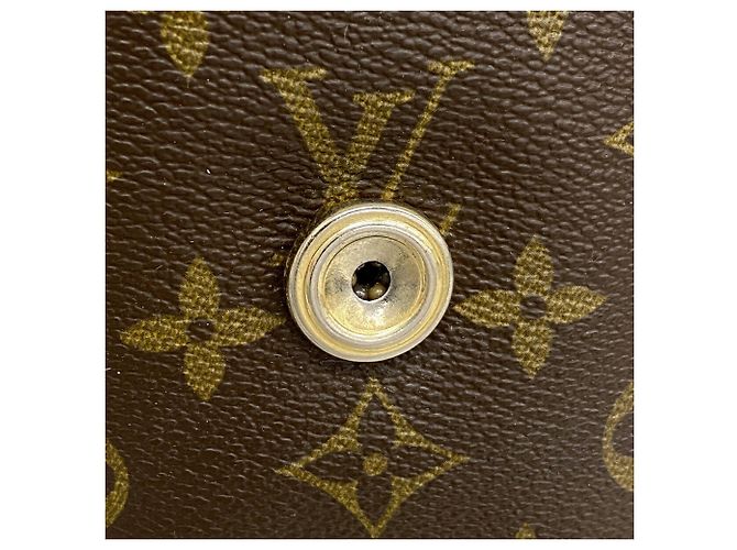 Bolso de hombro Louis Vuitton Monogram Saint Cloud Castaño - vista 11