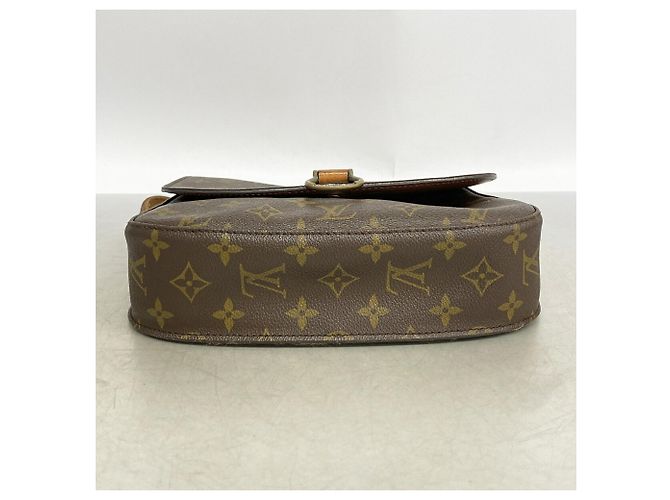 Bolso de hombro Louis Vuitton Monogram Saint Cloud Castaño - vista 3