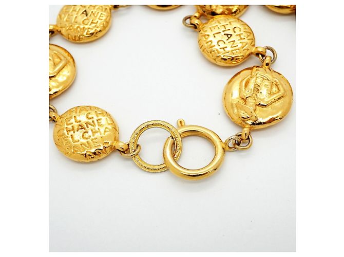 Collar Círculo Chanel Mademoiselle Dorado - vista 4