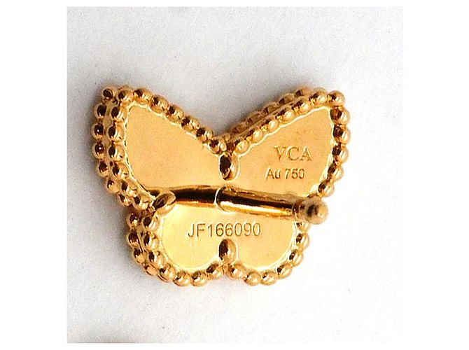 Orecchini Van Cleef & Arpels Sweet Alhambra Papillon - vista 4