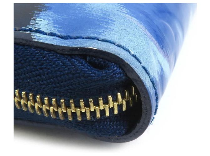 Louis Vuitton Blue Vernis Münzbeutel Blau - Ansicht 4
