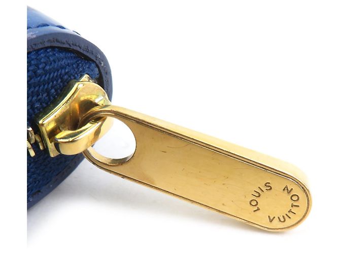 Louis Vuitton Blue Vernis Münzbeutel Blau - Ansicht 6