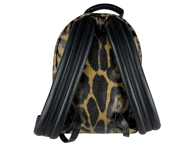 Zaino Louis Vuitton Palm Springs Marrone Nero - vista 3