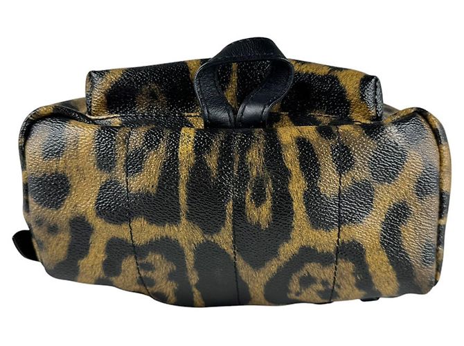 Zaino Louis Vuitton Palm Springs Marrone Nero - vista 4