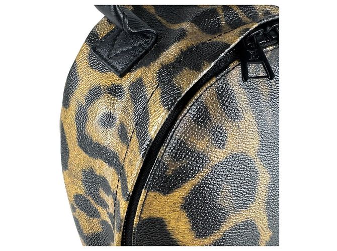Zaino Louis Vuitton Palm Springs Marrone Nero - vista 6