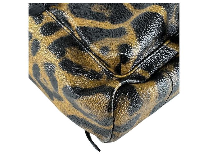 Zaino Louis Vuitton Palm Springs Marrone Nero - vista 8