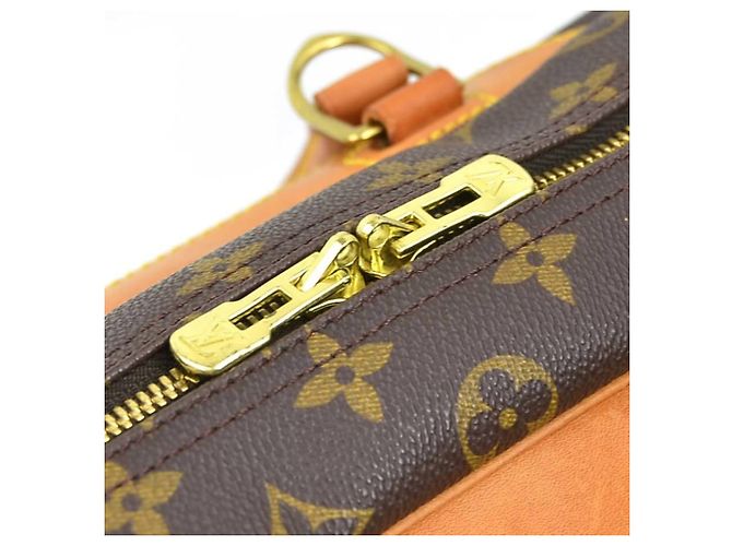 Borsa Louis Vuitton Monogram Deauville Marrone Monogramma - vista 12
