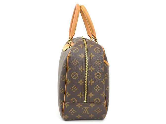 Borsa Louis Vuitton Monogram Deauville Marrone Monogramma - vista 2