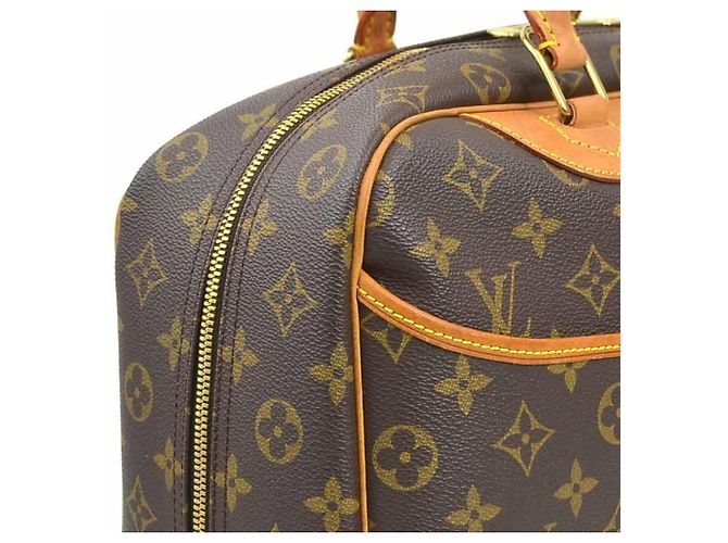 Borsa Louis Vuitton Monogram Deauville Marrone Monogramma - vista 6