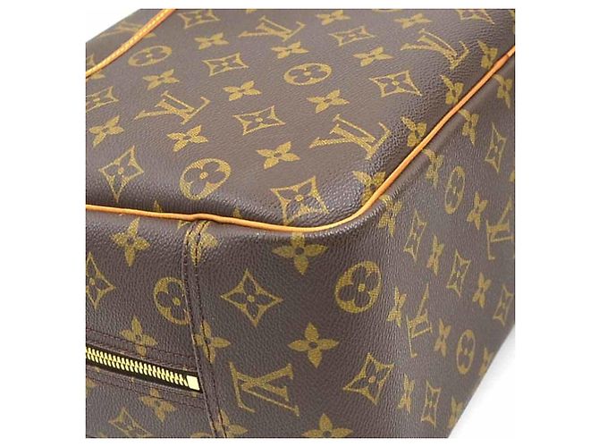 Borsa Louis Vuitton Monogram Deauville Marrone Monogramma - vista 7