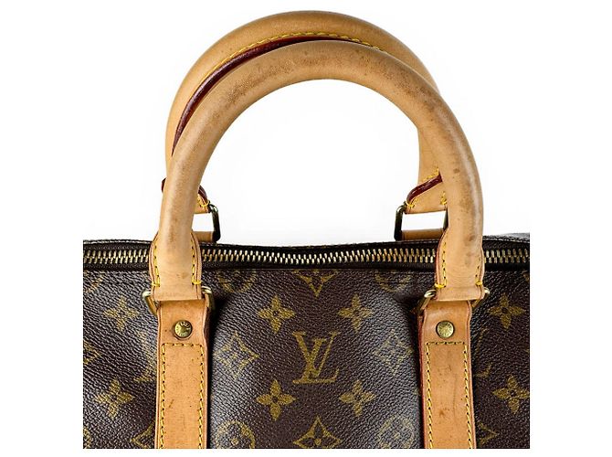 Borsa Boston Monogram Louis Vuitton Marrone Monogramma - vista 10