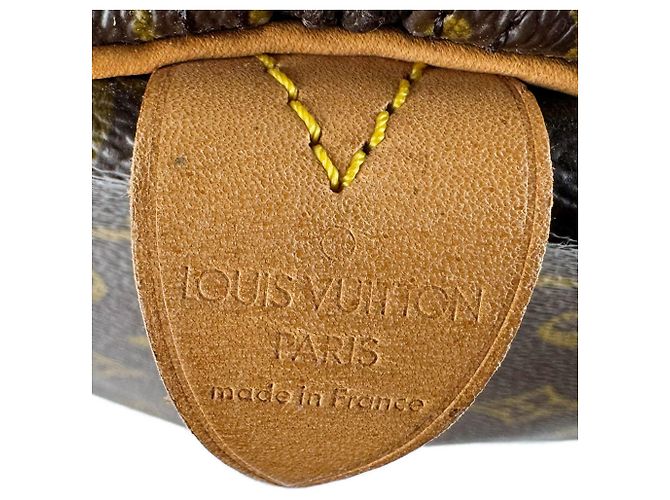 Borsa Boston Monogram Louis Vuitton Marrone Monogramma - vista 13