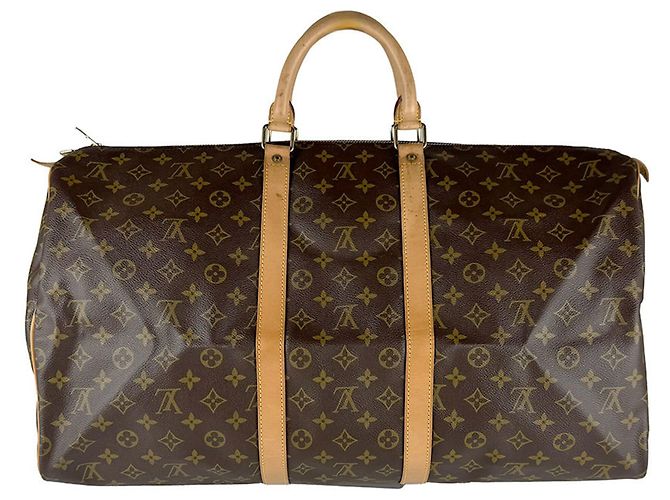 Borsa Boston Monogram Louis Vuitton Marrone Monogramma - vista 3