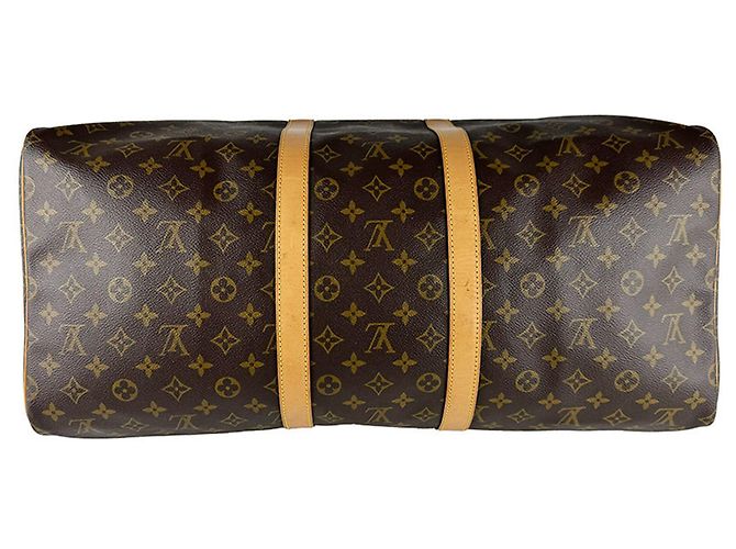 Borsa Boston Monogram Louis Vuitton Marrone Monogramma - vista 4