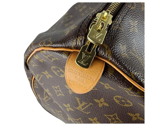 Borsa Boston Monogram Louis Vuitton Marrone Monogramma - vista 6