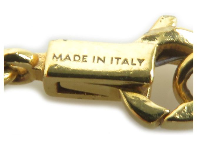 Céline Brazalete de Metal Dorado Celine - vista 10
