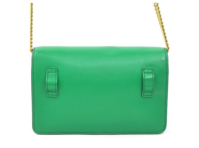 Marsupio e borsa a tracolla Tod's in pelle verde - vista 3