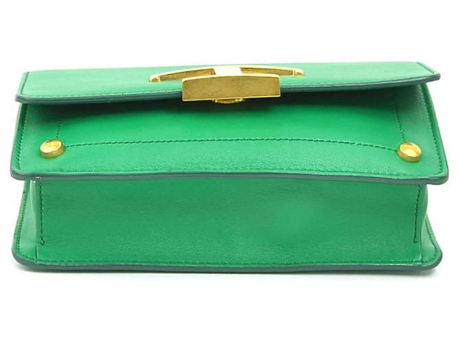 Marsupio e borsa a tracolla Tod's in pelle verde - vista 4