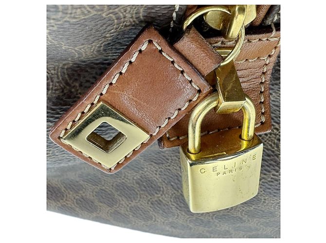 Céline Celine Macadam Brown Handtasche Braun - Ansicht 11