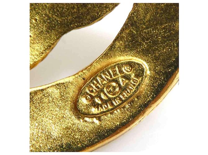 Collar de metal dorado Chanel - vista 8