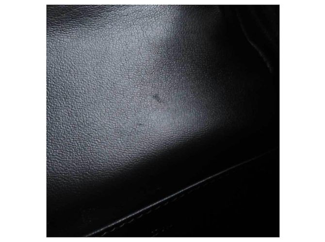 Zaino Christian Dior Caro in pelle d'agnello nera Nero - vista 7