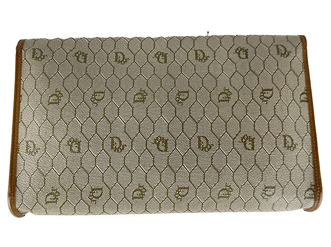 Borsa a tracolla Christian Dior Beige Brown Marrone - vista 3