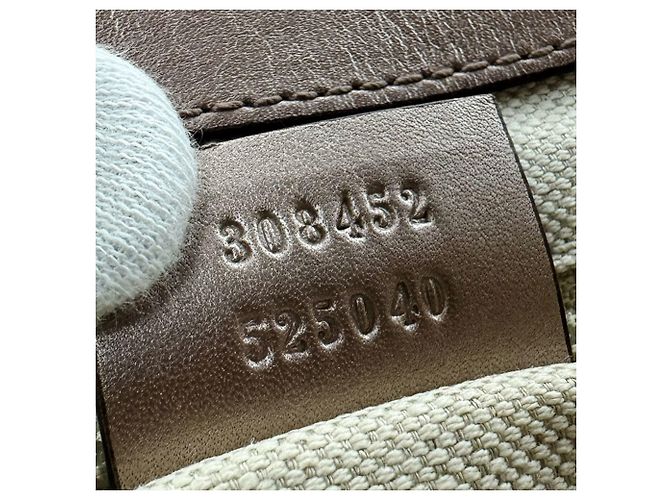 Gucci Microguccissima Leather Shoulder Bag Silvery Beige - view 14