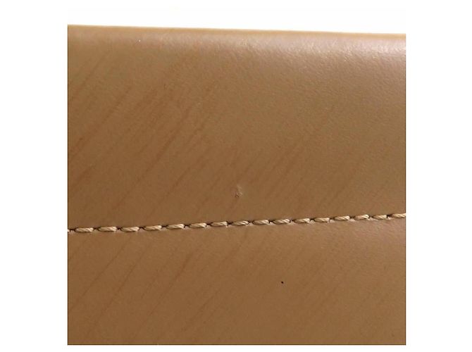 Borsa a mano Cartier in pelle beige - vista 9