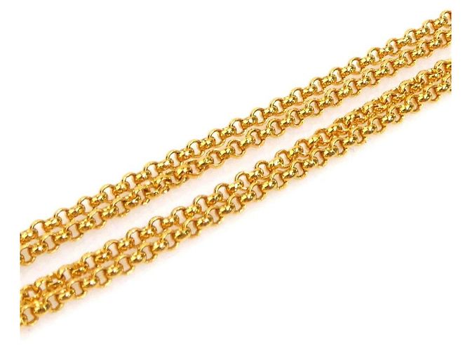 Hermès Hermes HERMES Halskette Cheval Grand Parade GP Mehrfarben Golden - Ansicht 5