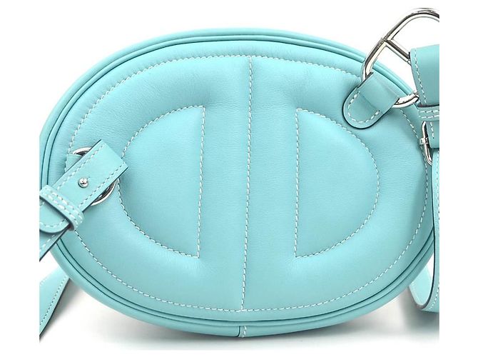Hermès Bolsa de Ombro Hermes em Blue Atoll Azul - vista 3