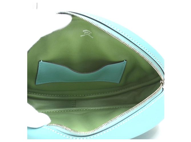 Hermès Bolsa de Ombro Hermes em Blue Atoll Azul - vista 5